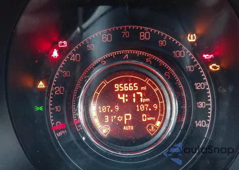 2012 Fiat 500 Sport z USA, uszkodzony, nr VIN 3C3CFFBR8CT127262